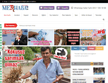 Tablet Screenshot of gazetemerhaba.com